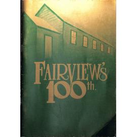 Fairview School Centennial, 1882-1982