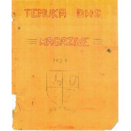Temuka District High School magazine 1959