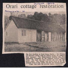Orari cottage restoration