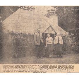 The Cuddy Was Built At Te Waimate in 1854, Property Has Been in Studholme Family For Over Hundred Years