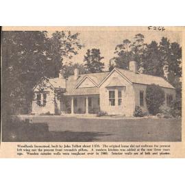 Woodlands, Talbot Family's Rangitira Valley Homestead