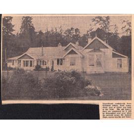 Albury Park Homestead Has Link With Lyttelton, Builders of Tunnel Granted Run In Part Payment of Contract