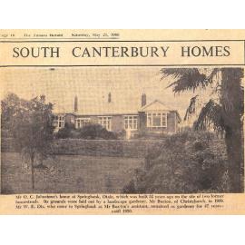 South Canterbury Homes: Springback Property at Otaio Founded by Lawyer from York