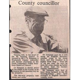 County councillor