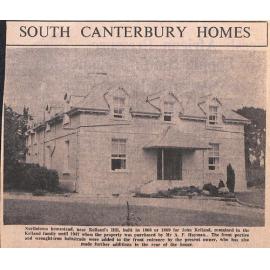 South Canterbury Homes: Northdown's Cob Walls Resistant to Changes