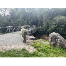 Timaru Botanic Gardens bridge
