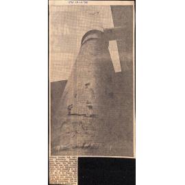 Alliance Textiles new boiler house chimney