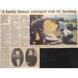 A family history entwined with SC farming
