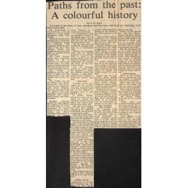Paths from the past: A colourful history