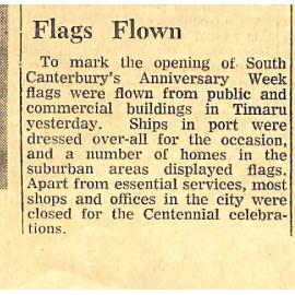 Flags Flown