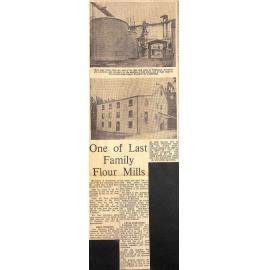 One of Last Family Flour Mills