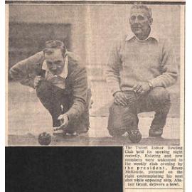 Twizel Indoor Bowling Club opening night