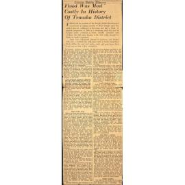 Flood Was Most Costly In History Of Temuka District