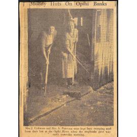 Muddy Huts On Opihi Banks