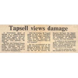 Tapsell views damage