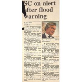 SC on alert after flood warning