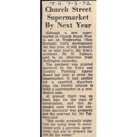 Church Street Supermarket By Next Year