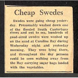 Cheap swedes