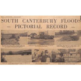 South Canterbury Floods - Pictorial Record