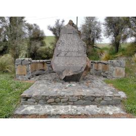 Cave War Memorial monument