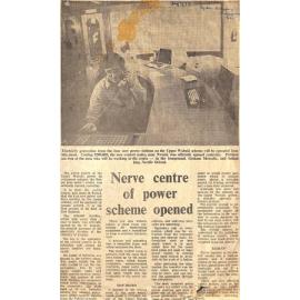 Nerve centre of power scheme opened