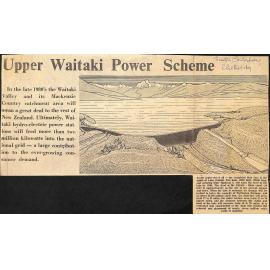 Upper Waitaki Power Scheme, The Mighty Jigsaw Is Taking Shape