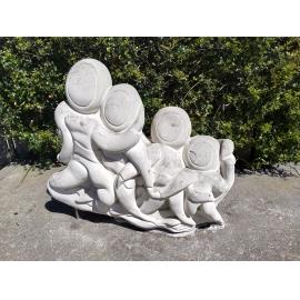 Nathan Finlayson sculpture at Bluestone School