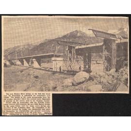 New Hooker River bridge near the Hermitage
