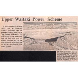 Upper Waitaki Power Scheme