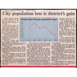City population loss is district's gain