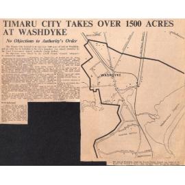 Timaru City Takes Over 1500 Acres At Washdyke, No Objections To Authority's Order