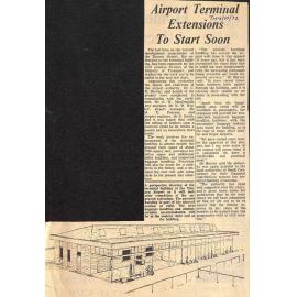 Airport Terminal Extensions To Start Soon