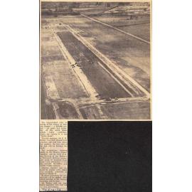 Sealing the runway at Timaru Airport