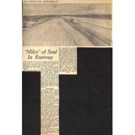  'Miles' of Seal In Runway