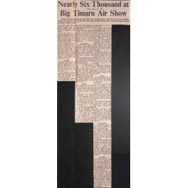 Nearly Six Thousand at Big Timaru Air Show