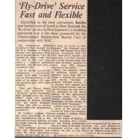  'Fly-Drive' Service Fast and Flexible