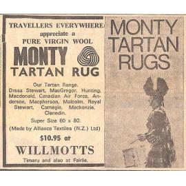 Wilmotts advertisement