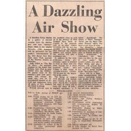 A Dazzling Air Show