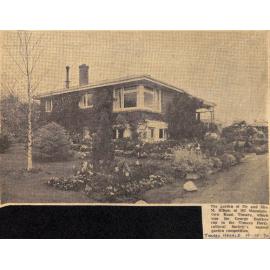 George Bowker Cup winning garden