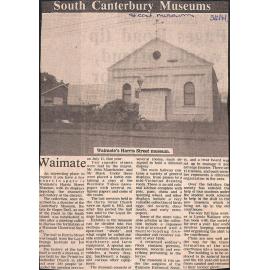 South Canterbury Museums: Waimate