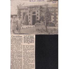 South Canterbury Museums: Geraldine