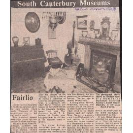 South Canterbury Museums: Fairlie