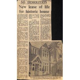 No Demolition: New lease of life for historic house