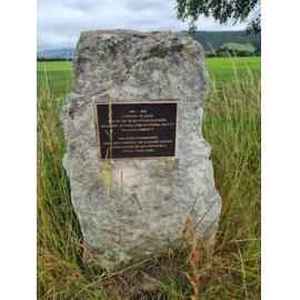 Holme Station Saleyards commemorative stone