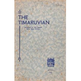 The Timaruvian 1941