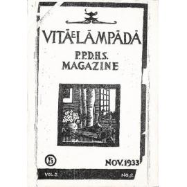 'Vitae Lampada' Pleasant Point District High School magazine 1933