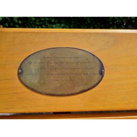 Arthur Yates memorial bench