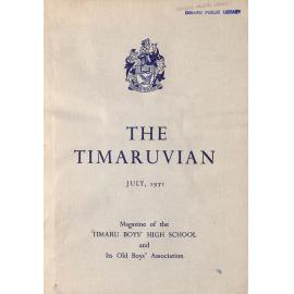 The Timaruvian 1971