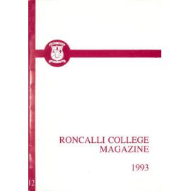 Roncalli College magazine 1993