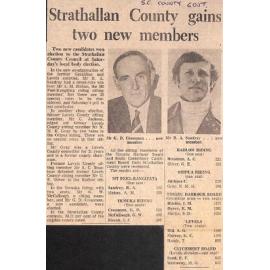 Strathallan County gains two new members